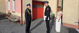 Uroczysta zbiórka w KP PSP Działdowo