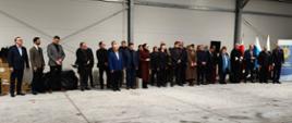 Uroczyste otwarcie i oddanie do użytku Magazynu Obrony Cywilnej - Na zdjęciu zaproszeni goście.
