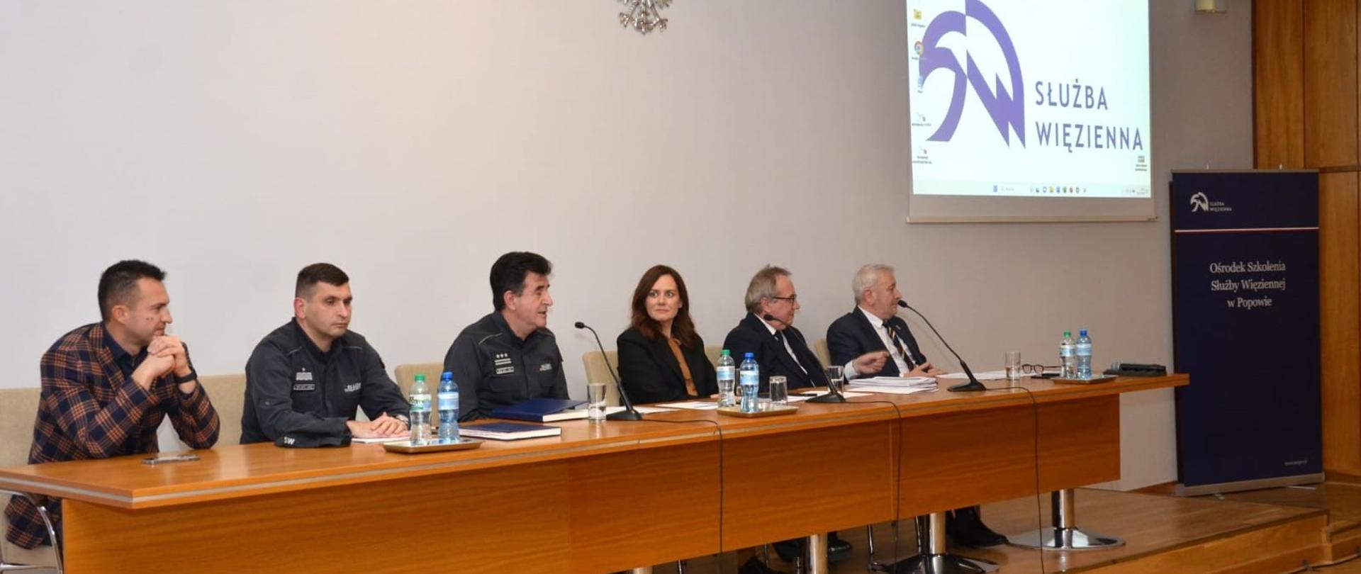 Wiceministra Maria Ejchart na naradzie z przewodniczącymi wydziałów penitencjarnych