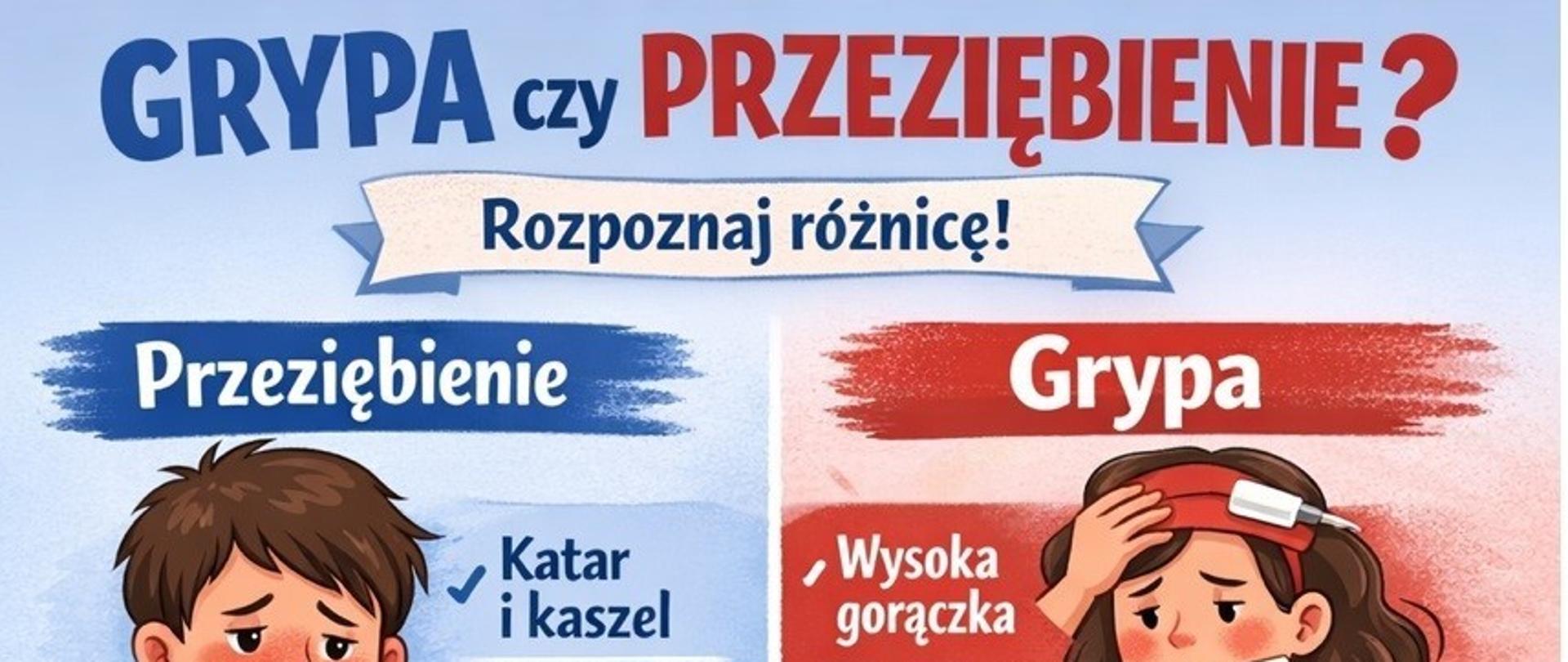 Grypa a przeziębienie – jak odróżnić i jak się chronić?