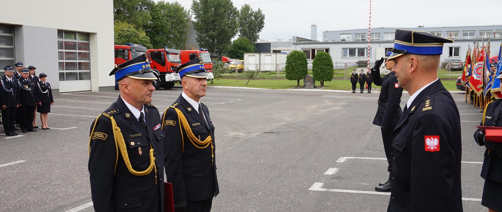 Zdanie i przejęcie obowiązków Komendanta Miejskiego PSP w Opolu
