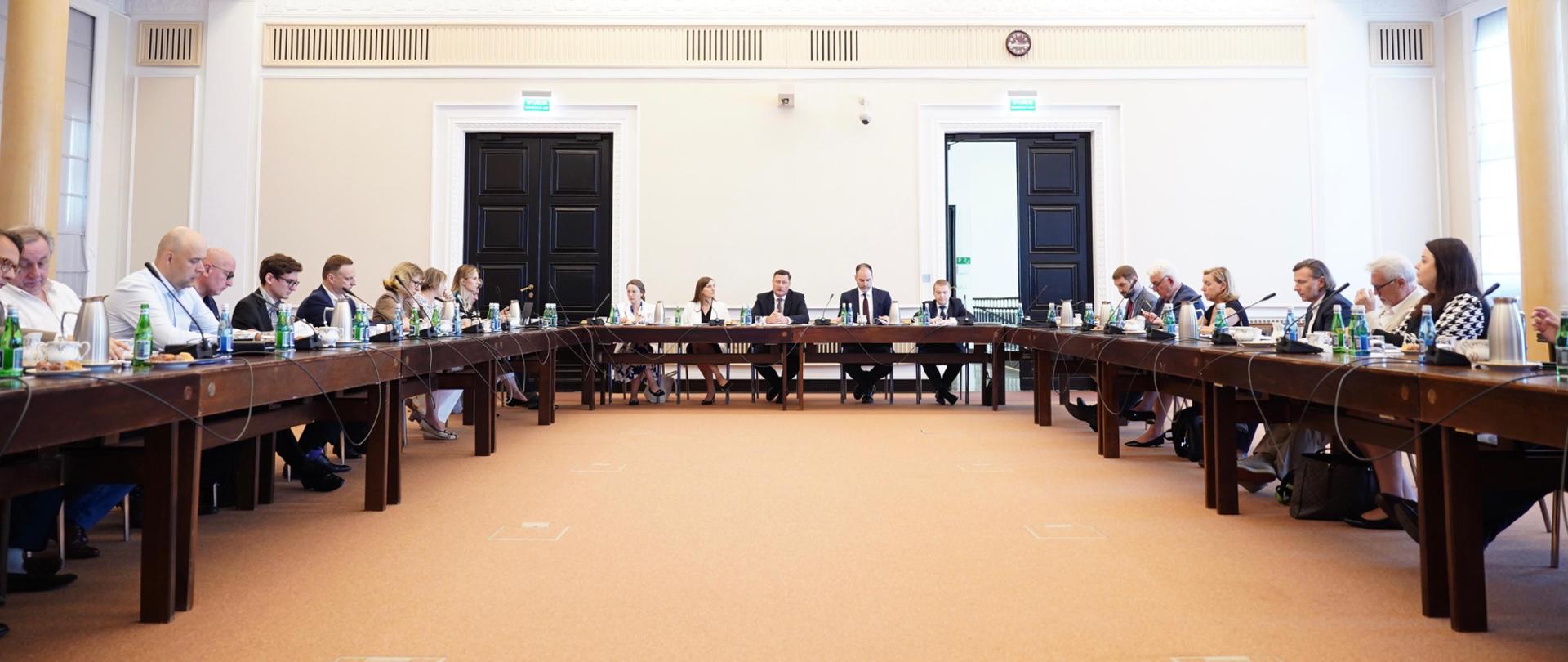 Inauguracyjne spotkanie Rady Przedsiębiorców ds. Prezydencji.