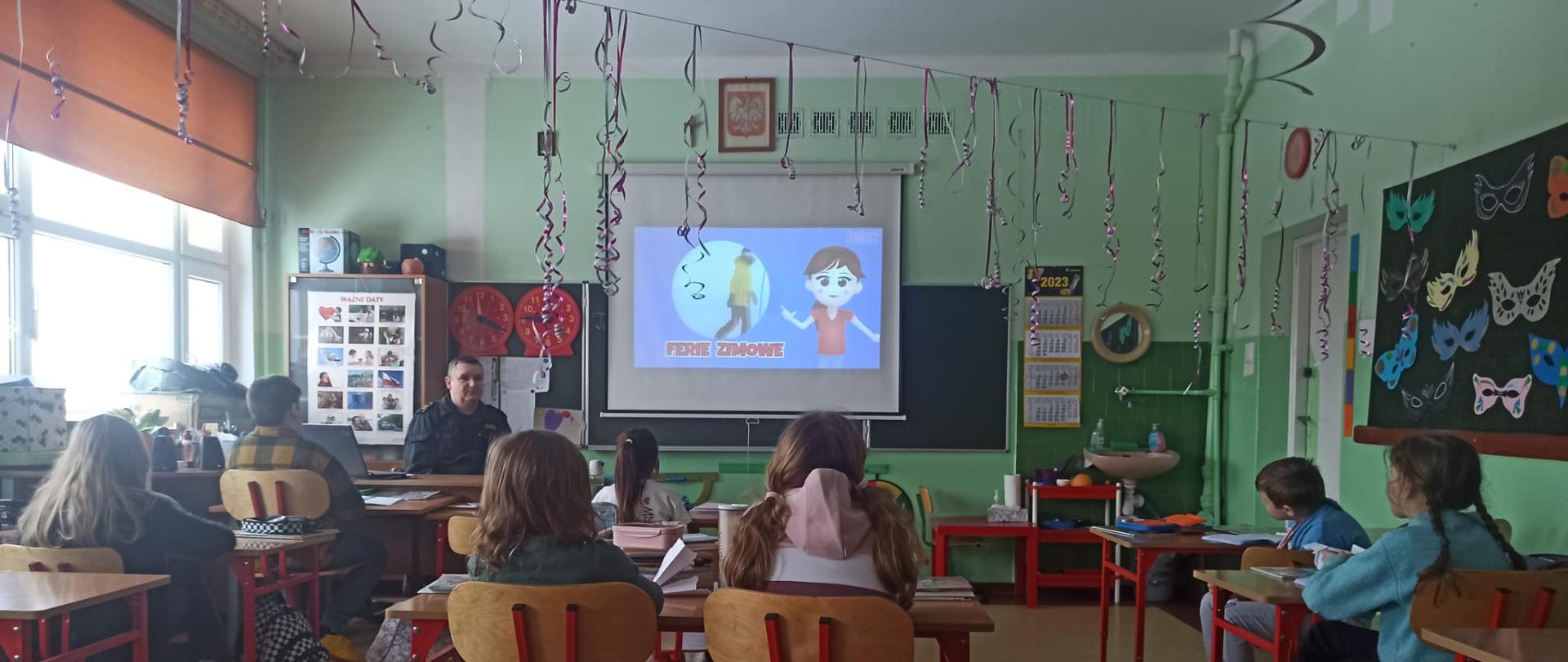 Bezpieczny wypoczynek podczas ferii zimowych w SP nr 3