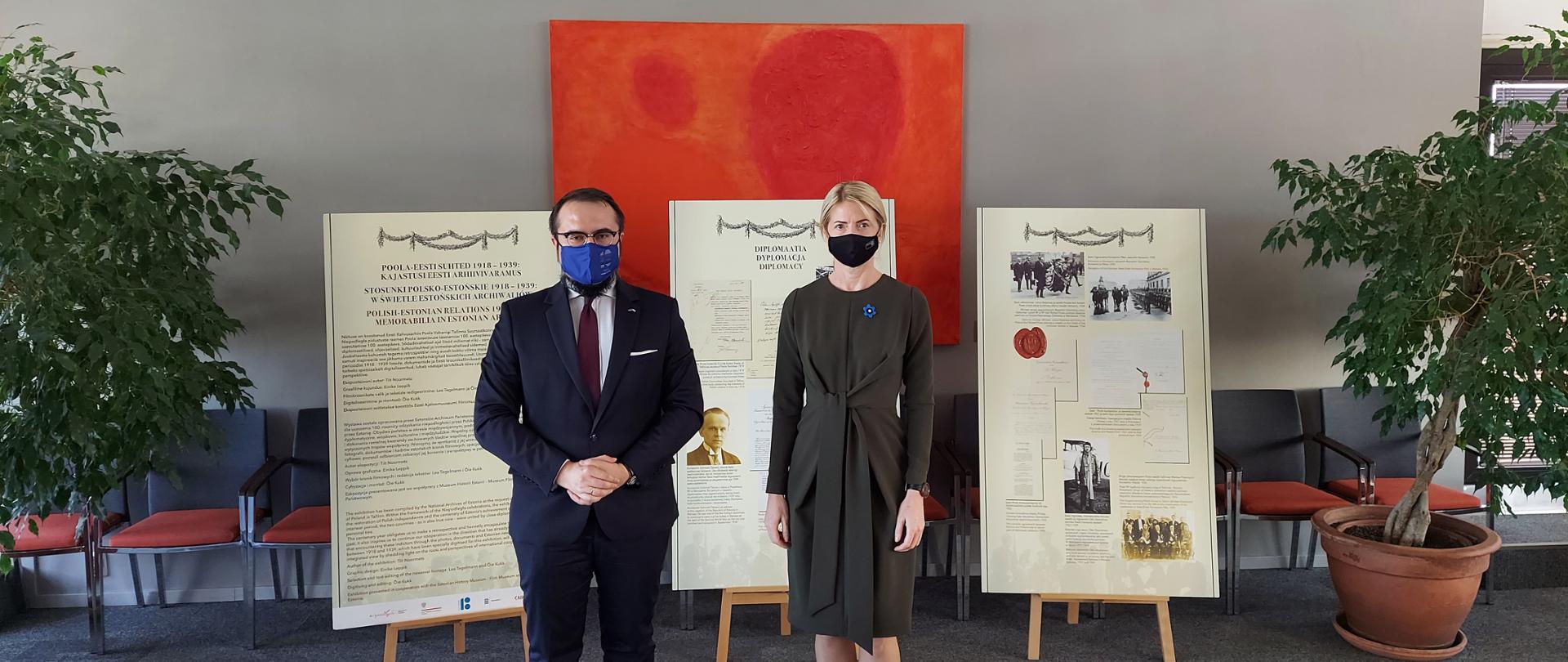 wiceminister Jabłoński i minister Liimets