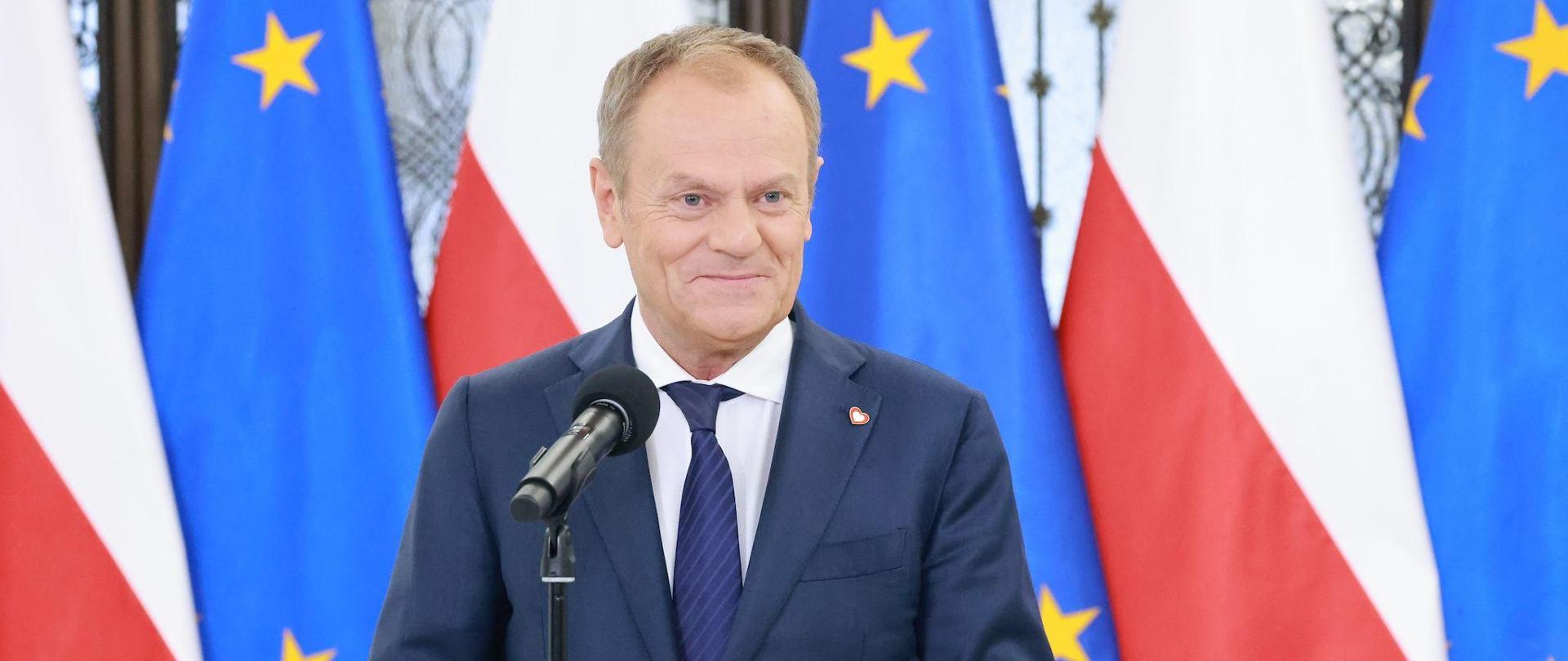 Briefing Premiera Donalda Tuska w Sejmie RP.