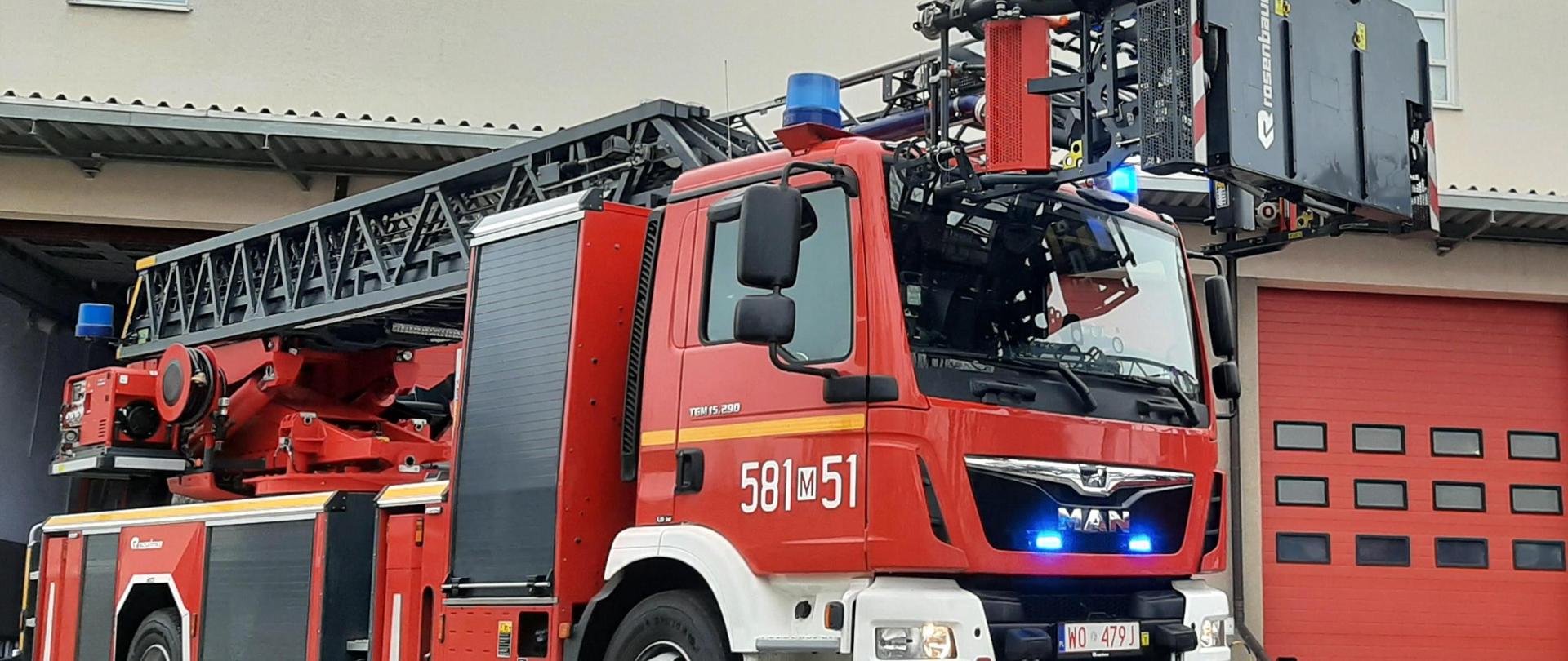 Drabina mechaniczna 30 metrów dla KP PSP Pruszków