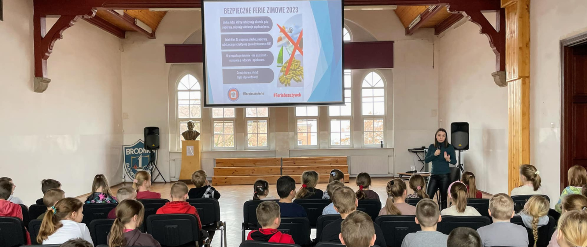 Bezpieczne ferie zimowe 2023 w powiecie brodnickim