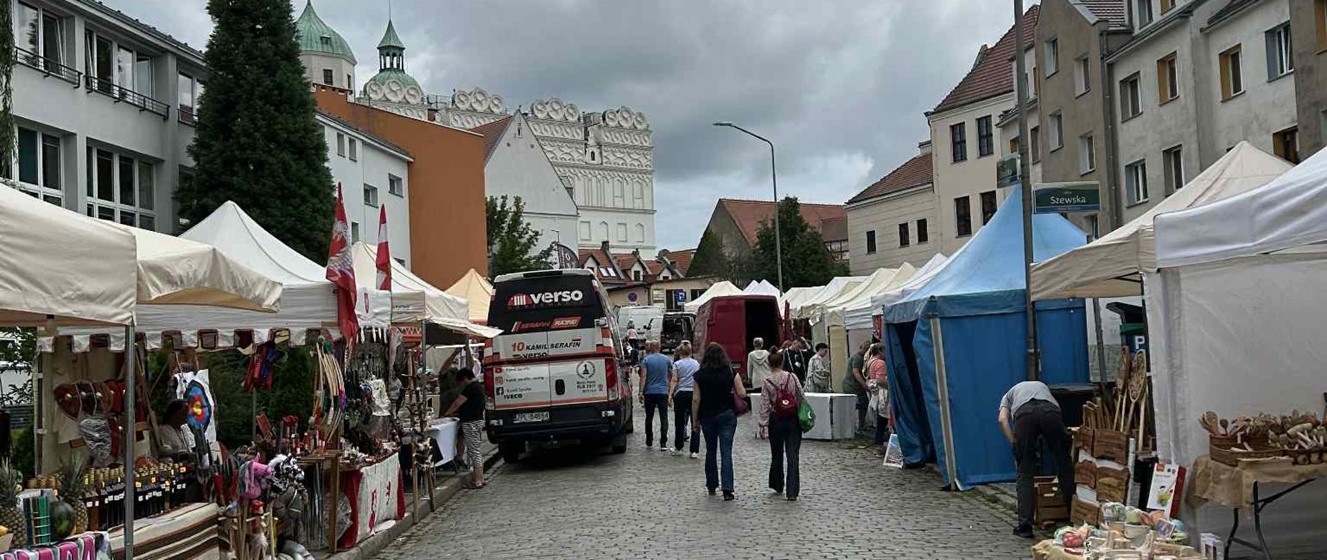 stoiska na Jarmarku Jakubowym