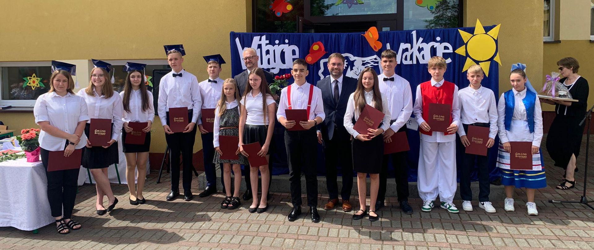 Zakończenie roku szkolnego w Szkole im. Wincentego Witosa w Lipowinie