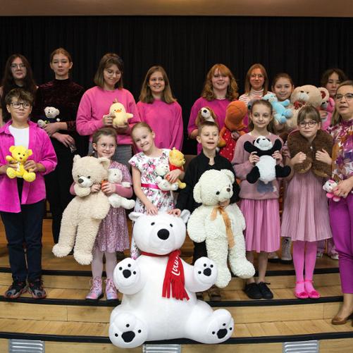 Dzień pluszowego misia. 