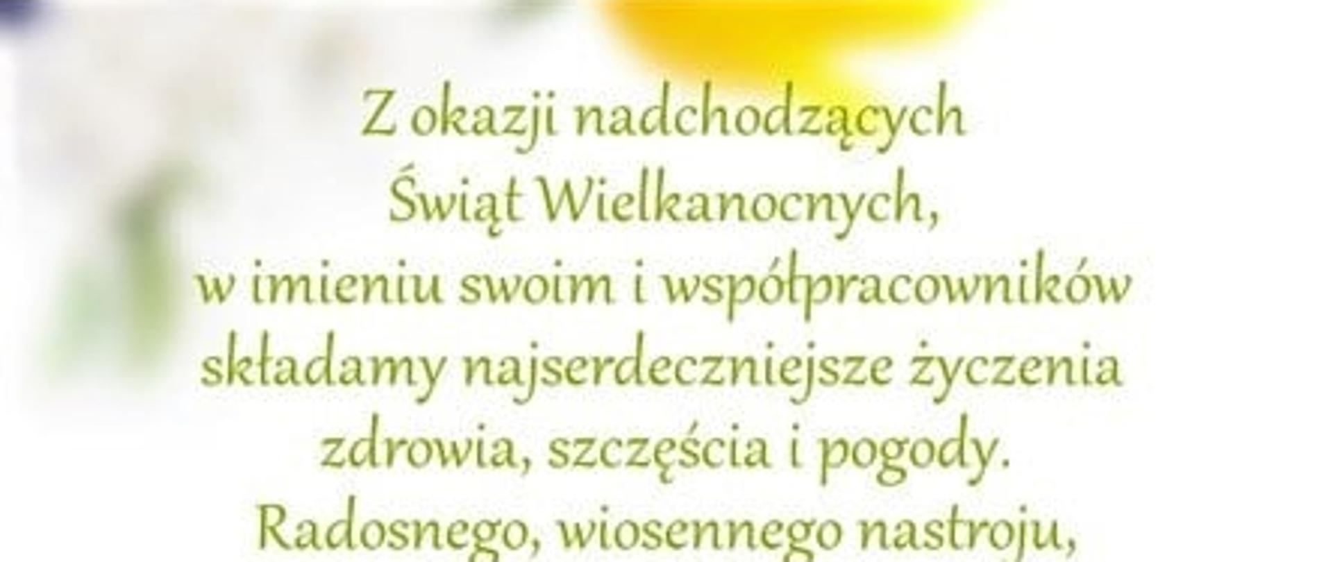 Życzenia Wielkanocne