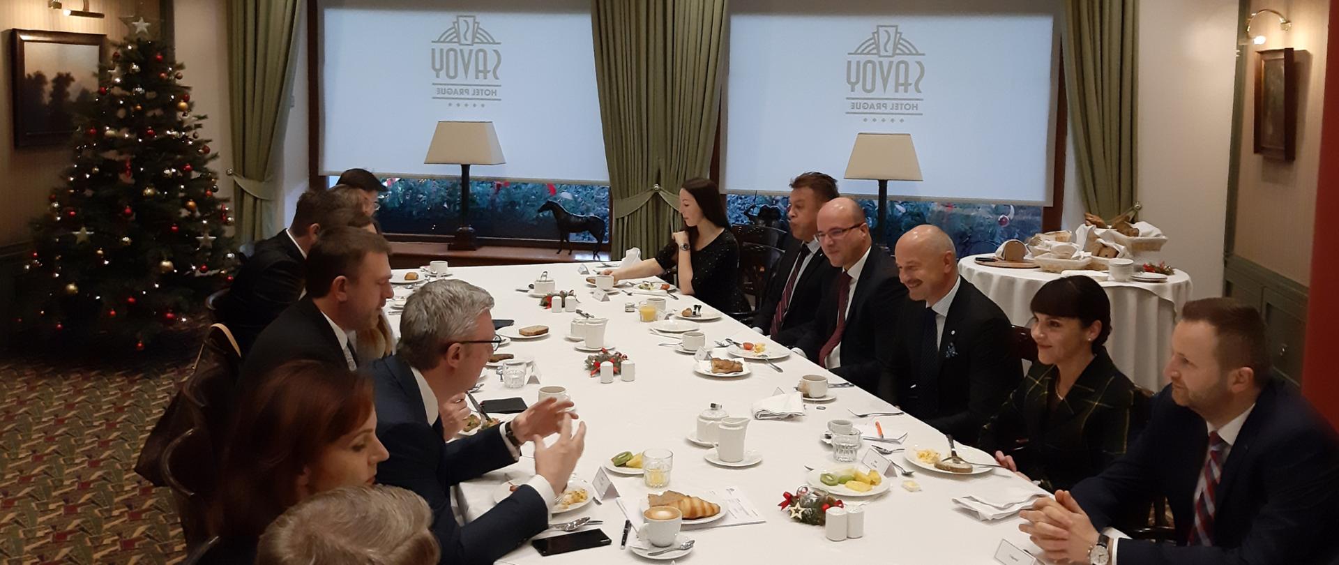 Spotkanie z Min. Havliczkiem