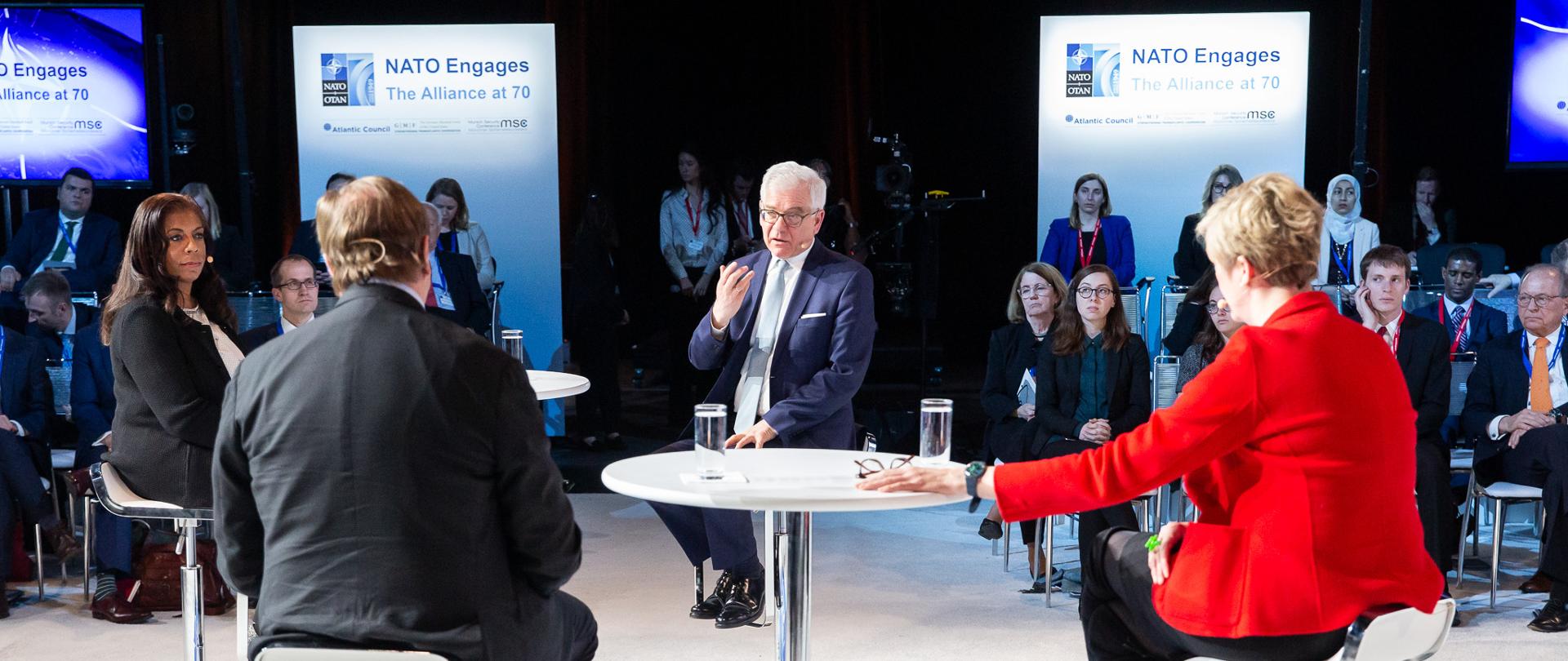 Minister Jacek Czaputowicz w Waszyngtonie