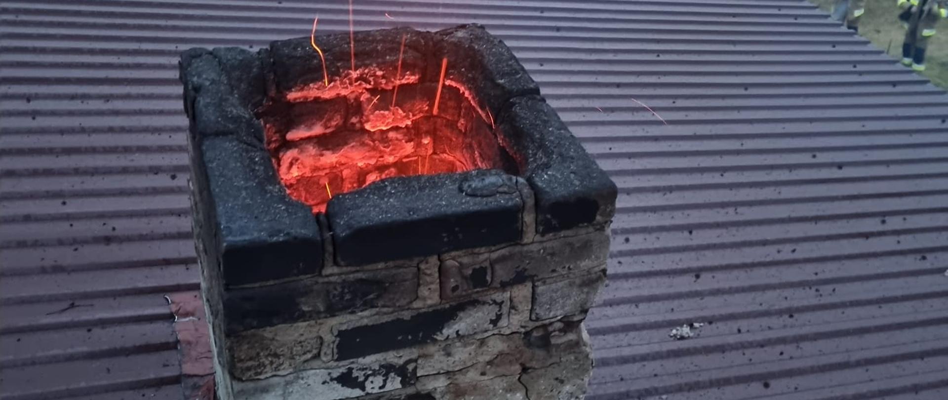 Baner - pożary sadzy