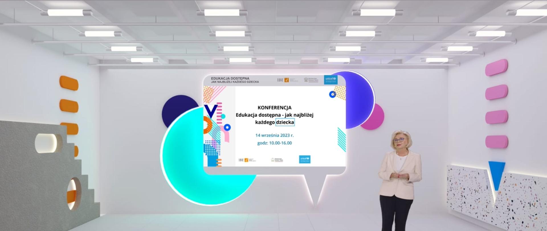 Konferencja „Edukacja dostępna – jak najbliżej każdego dziecka” z udziałem wiceminister Marzeny Machałek