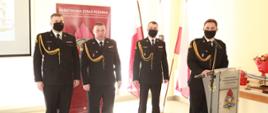 Przejście na zaopatrzenie emerytalne st. kpt. Marcina Bożka – uroczysta zmiana służby w JRG Kazimierza Wielka