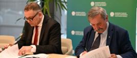 Podpisanie umowy w siedzibie NFOŚiGW