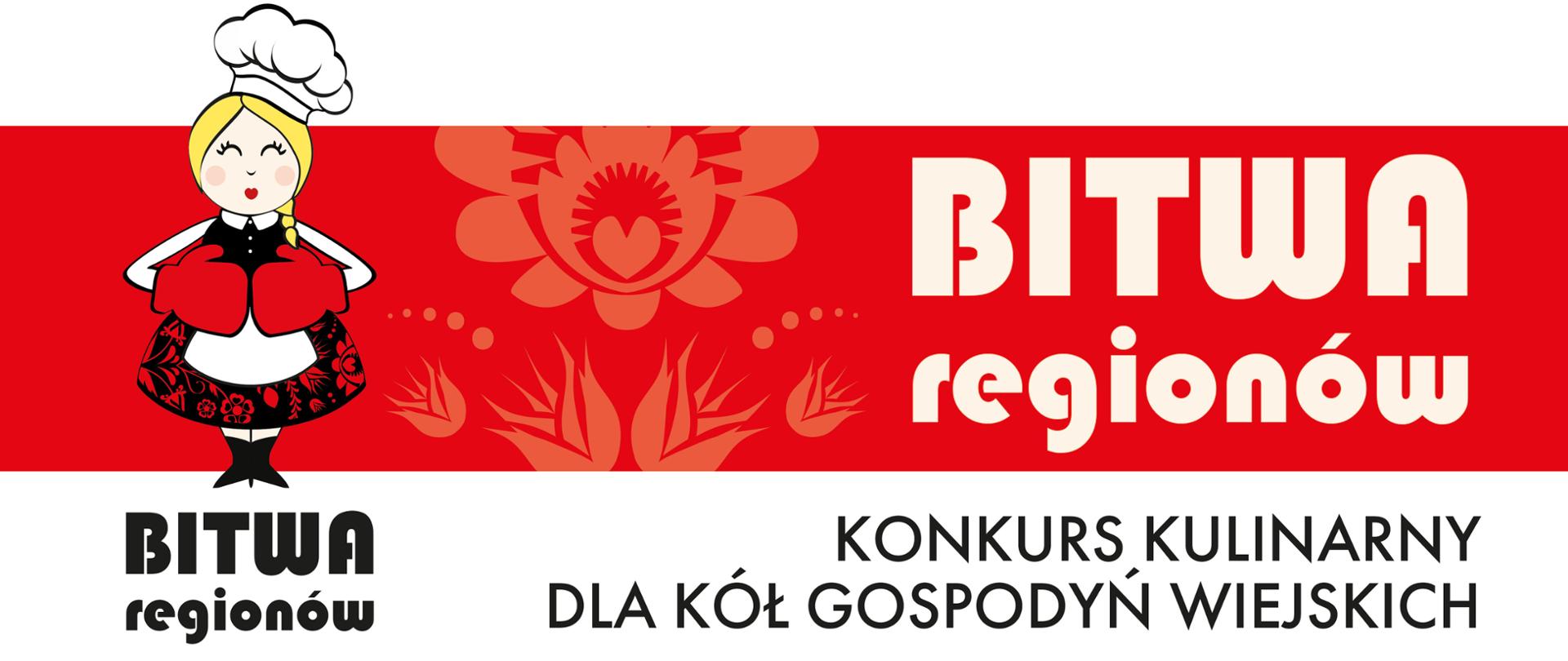 Plakat konkursu kulinarnego Bitwa regionów