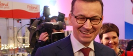 Premier M. Morawiecki i dyrektor generalna w MRiRW M. Rzepecka