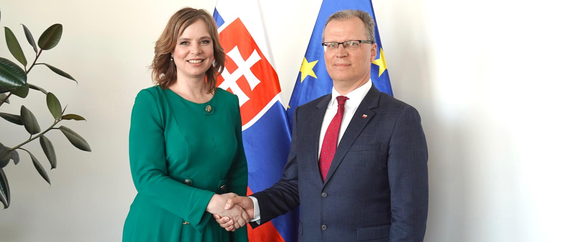 Spotkanie ambasadora z wicepremier RS Veroniką Remišovą