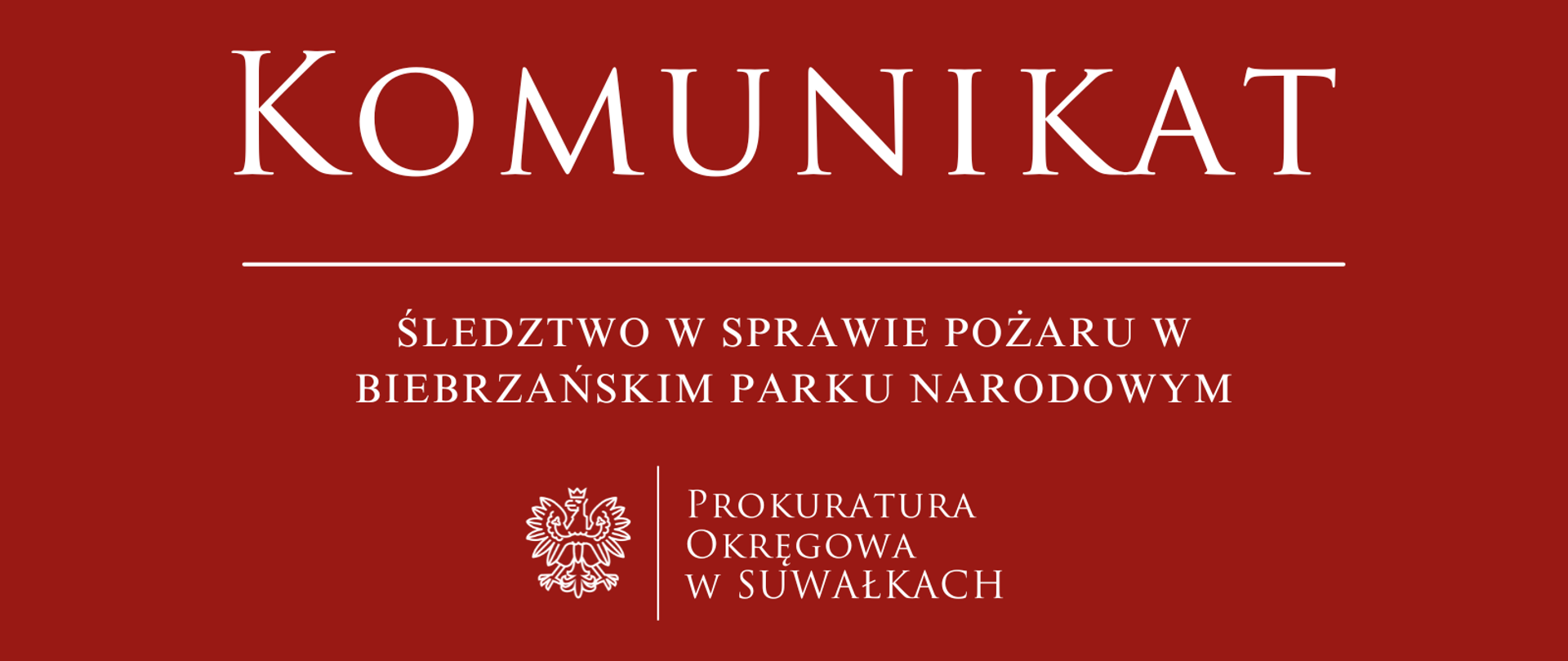 Śledztwo w sprawie pożaru w Biebrzańskim Parku Narodowym