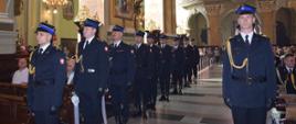 Na zdjęciu kompania honorowa podczas Mszy Święte w j Bazylice Archikatedralnej w Przemyślu