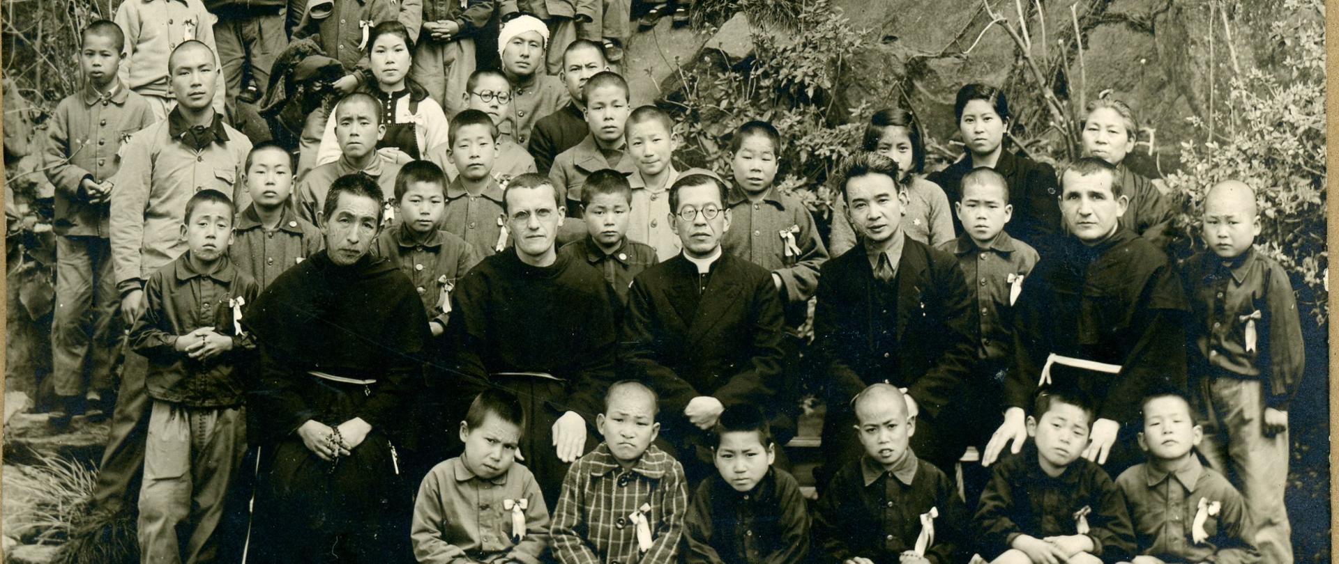 Zdjęcie sierocińca w Nagasaki