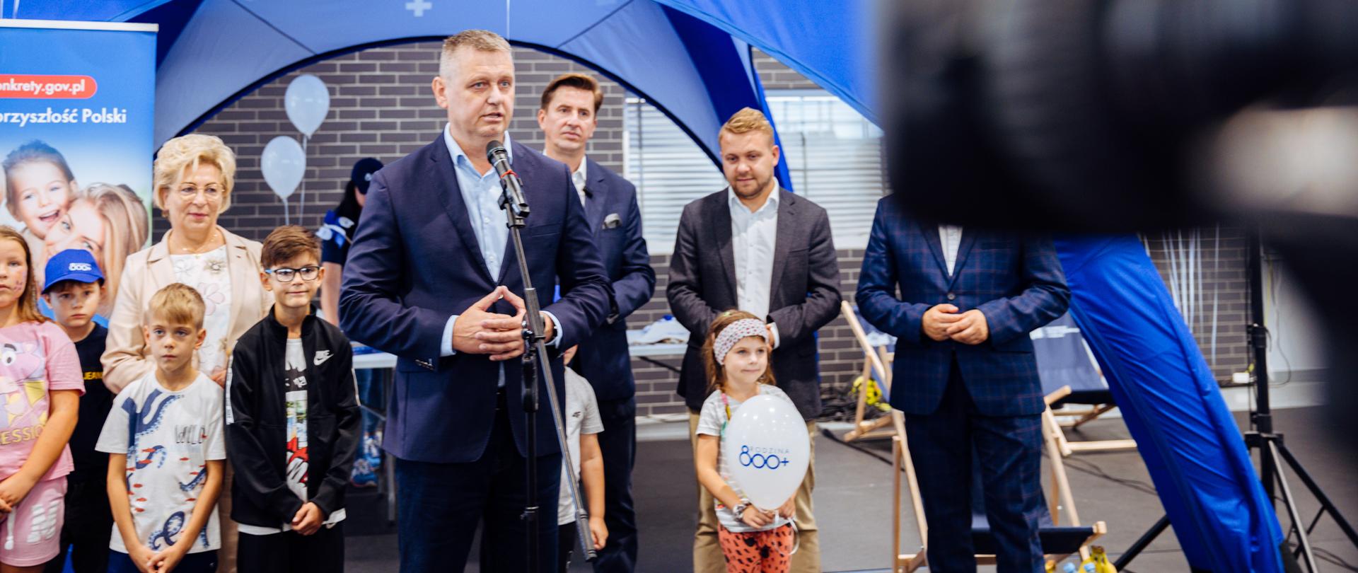 Piknik rodzinny „Rodzina 800+” w Przasnyszu