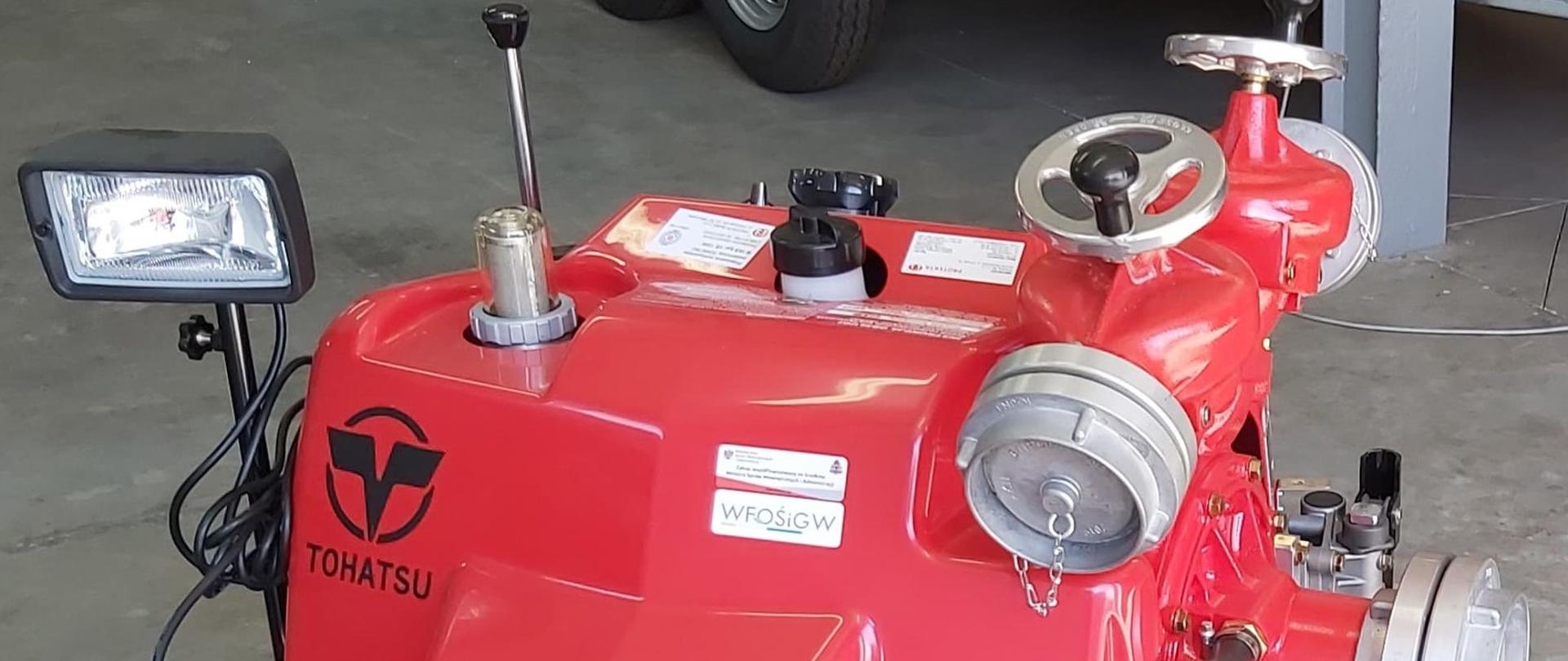 Motopompa pożarnicza OSP Izbice