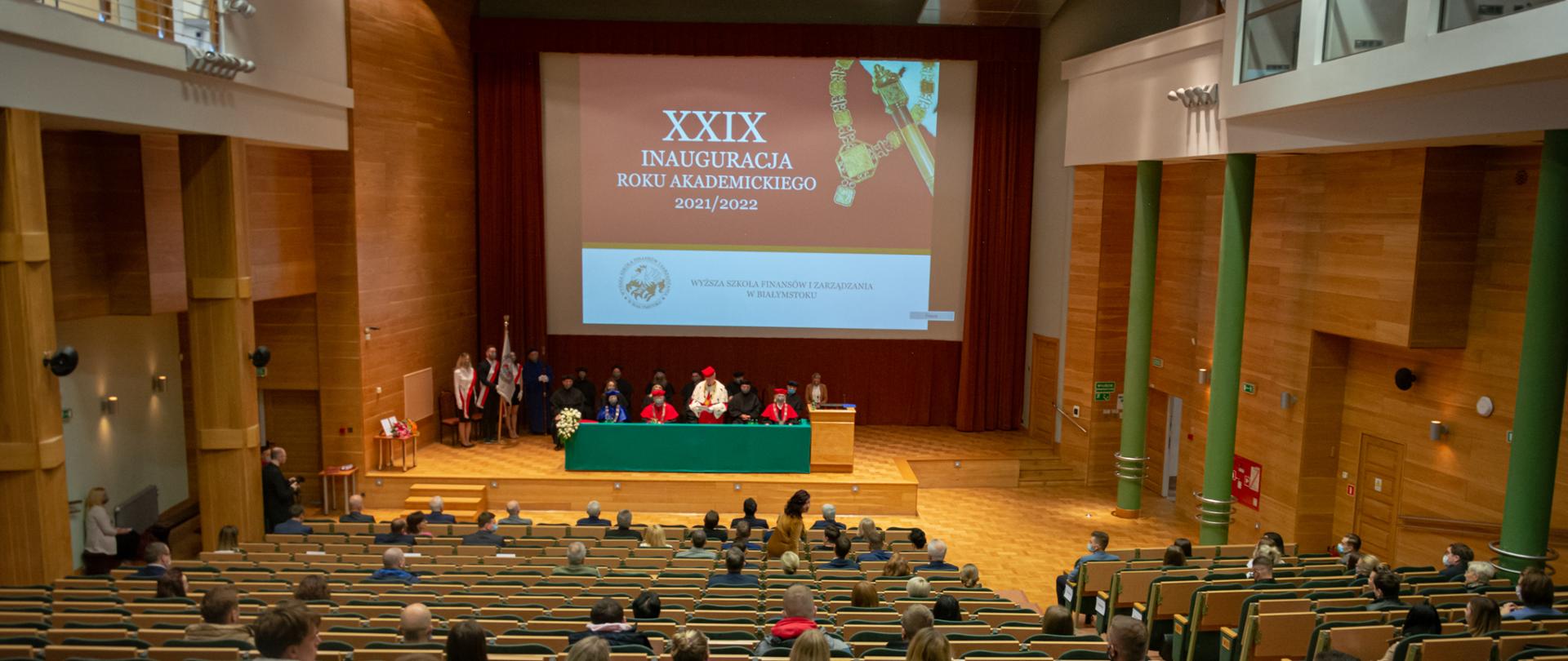 Inauguracja roku akademickiego w Wyższej Szkole Finansów i Zarządzania w Białymstoku