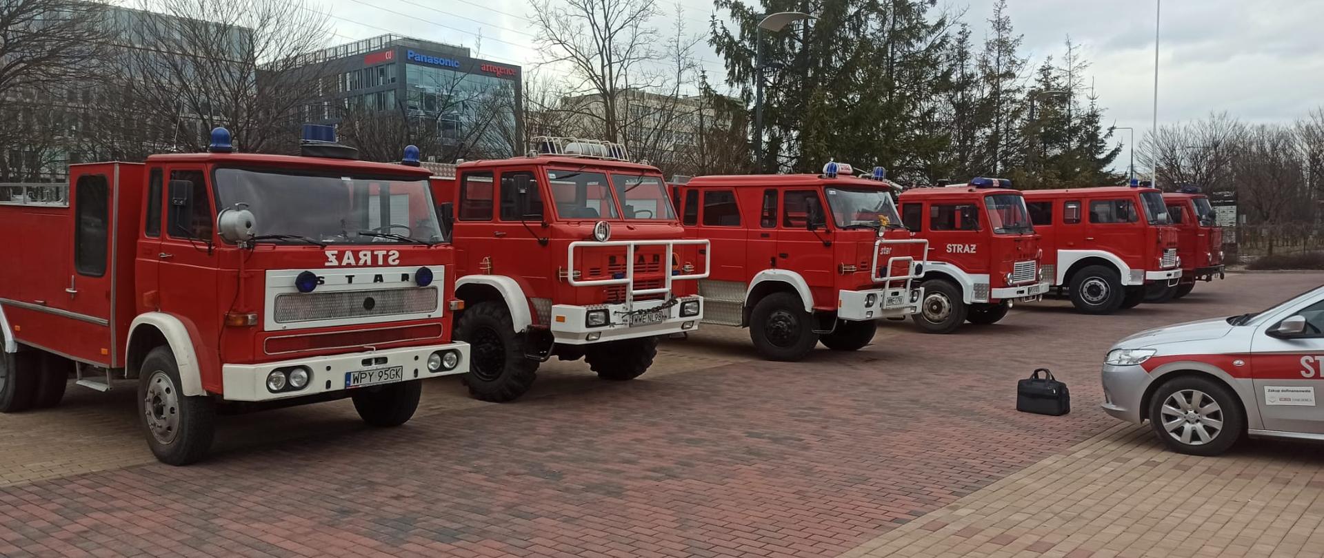 Przekazanie samochodów ratowniczo-gaśniczych dla ukraińskiej straży pożarnej