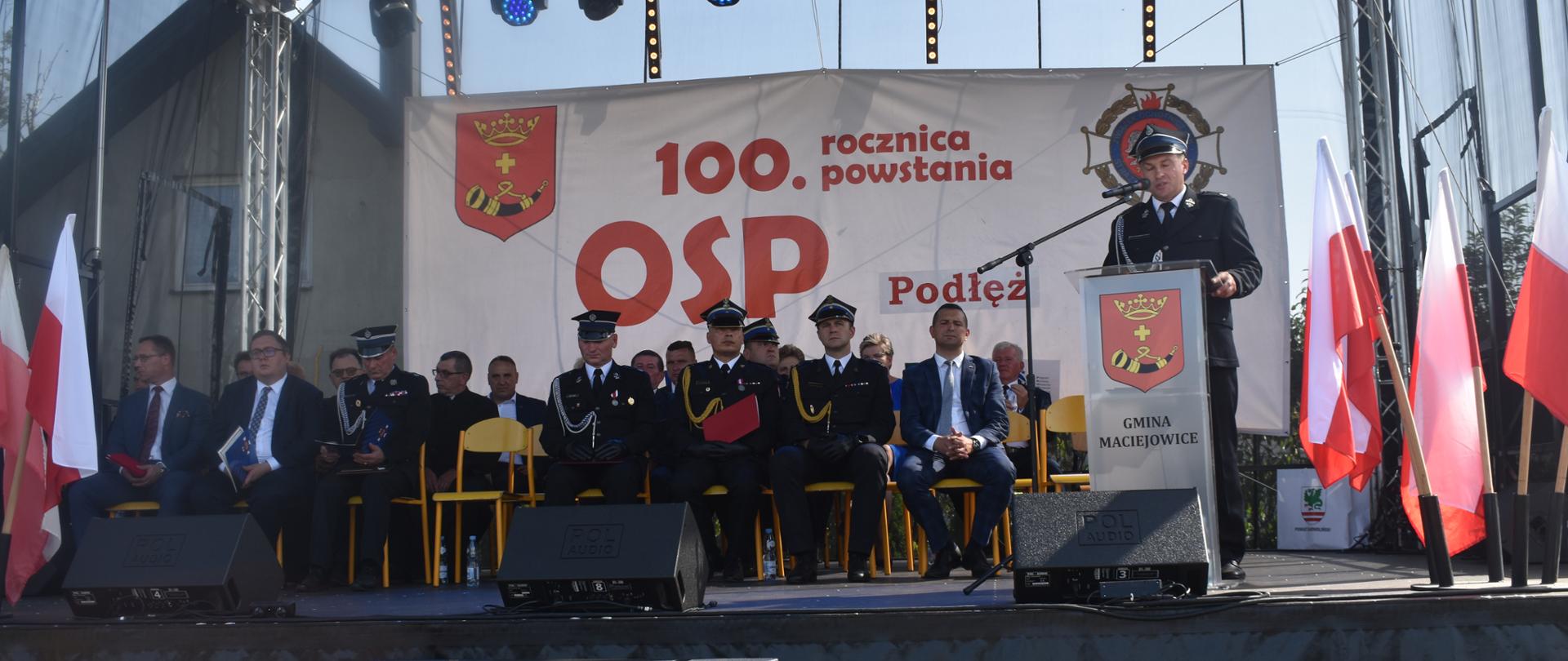 Jubileusz 100-lecia OSP Podłęż (powiat garwoliński)