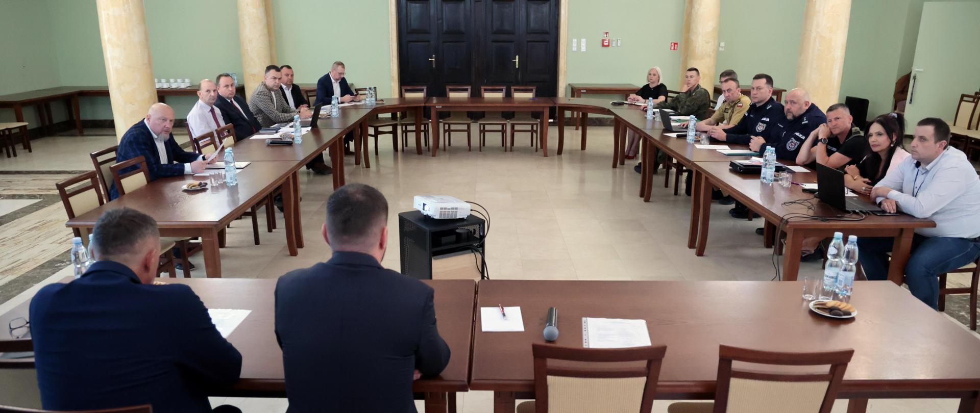 Posiedzenie Wojewódzkiego Zespołu Zarządzania Kryzysowego