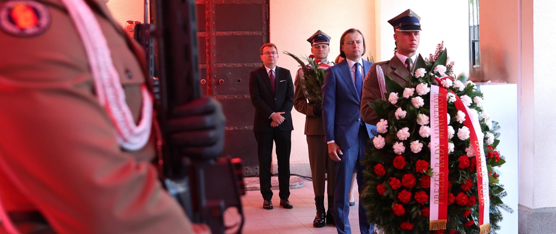 Cześć Bohaterom! – uroczystości na terenie Państwowej Wytwórni Papierów Wartościowych