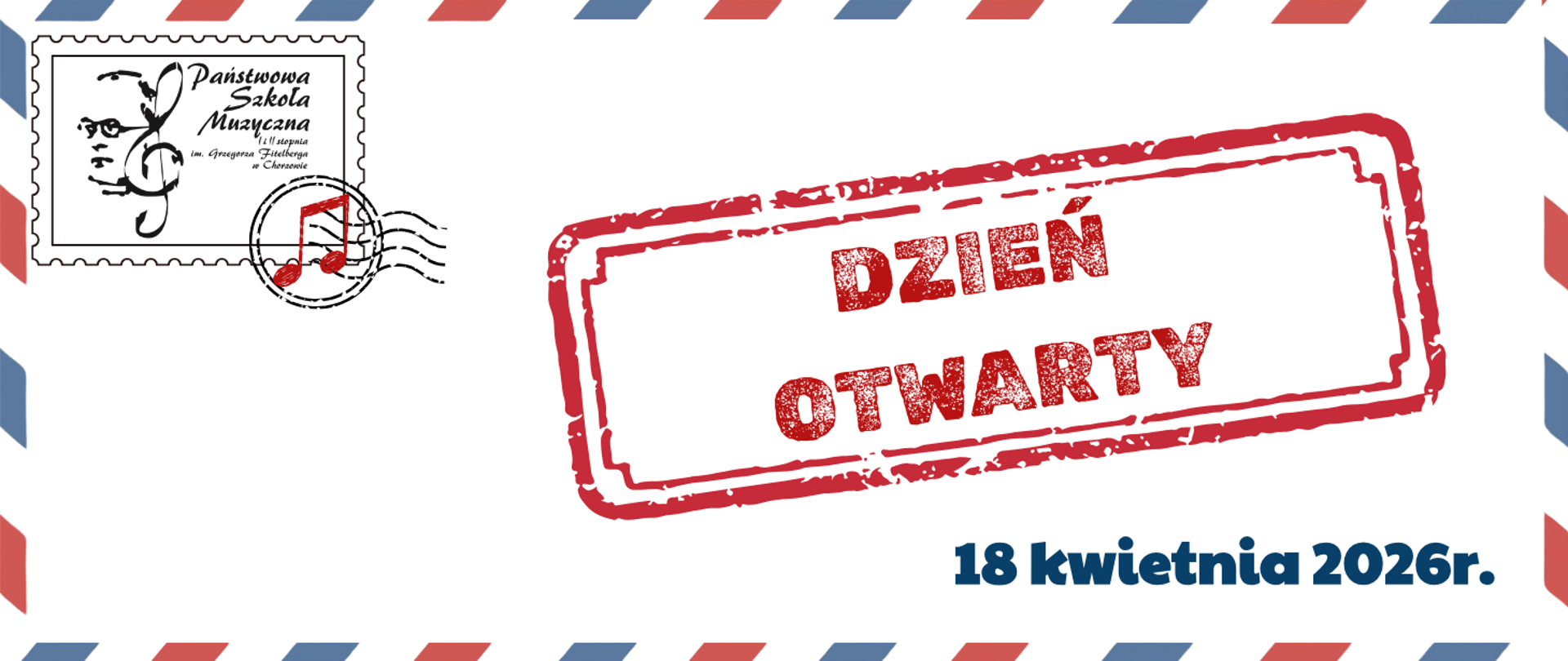baner informacyjny Dzień Otwarty 18 kwietnia 2026 r.