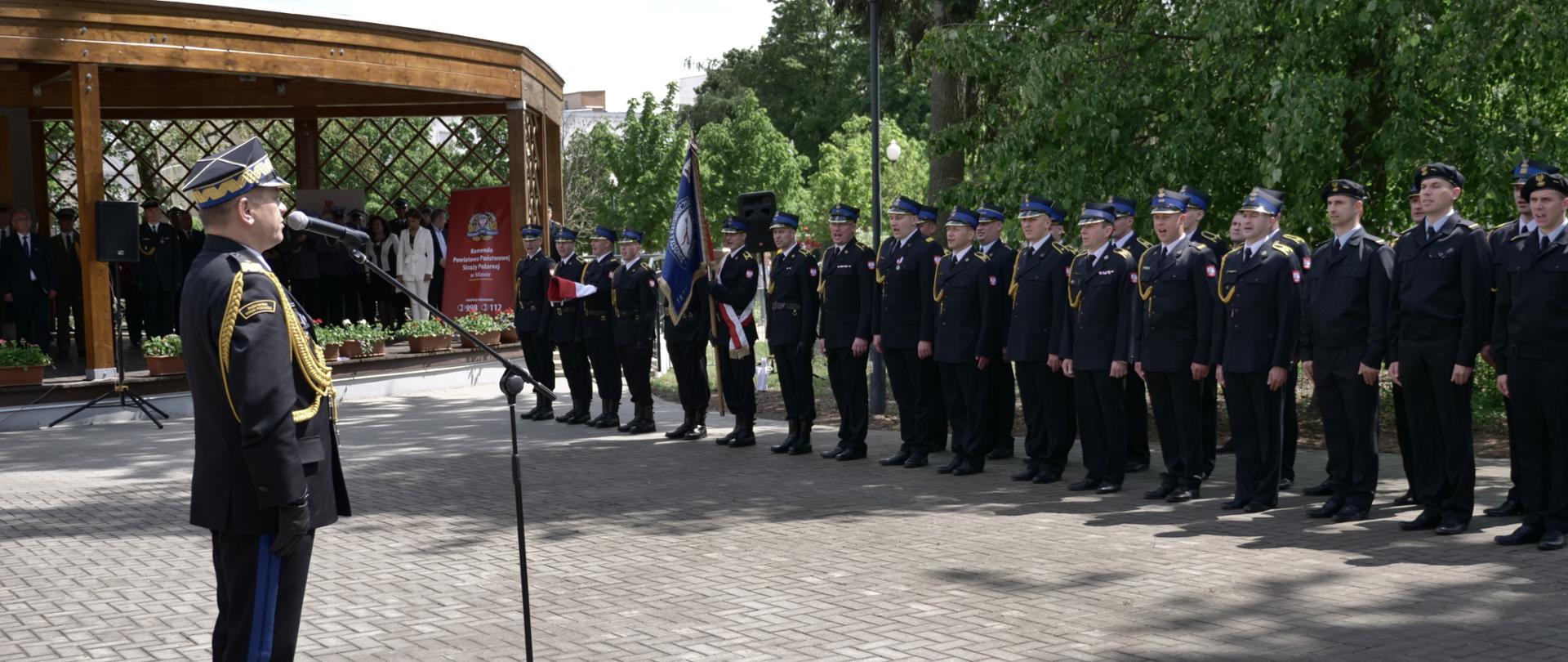 Uroczyste obchody Powiatowego Dnia Strażaka w Mławie