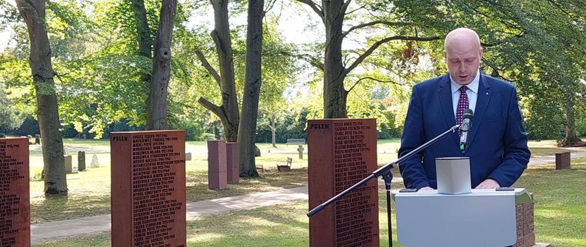 Upamiętnienie Polaków, którzy zginęli w czasie II wojny światowej w Stuttgarcie