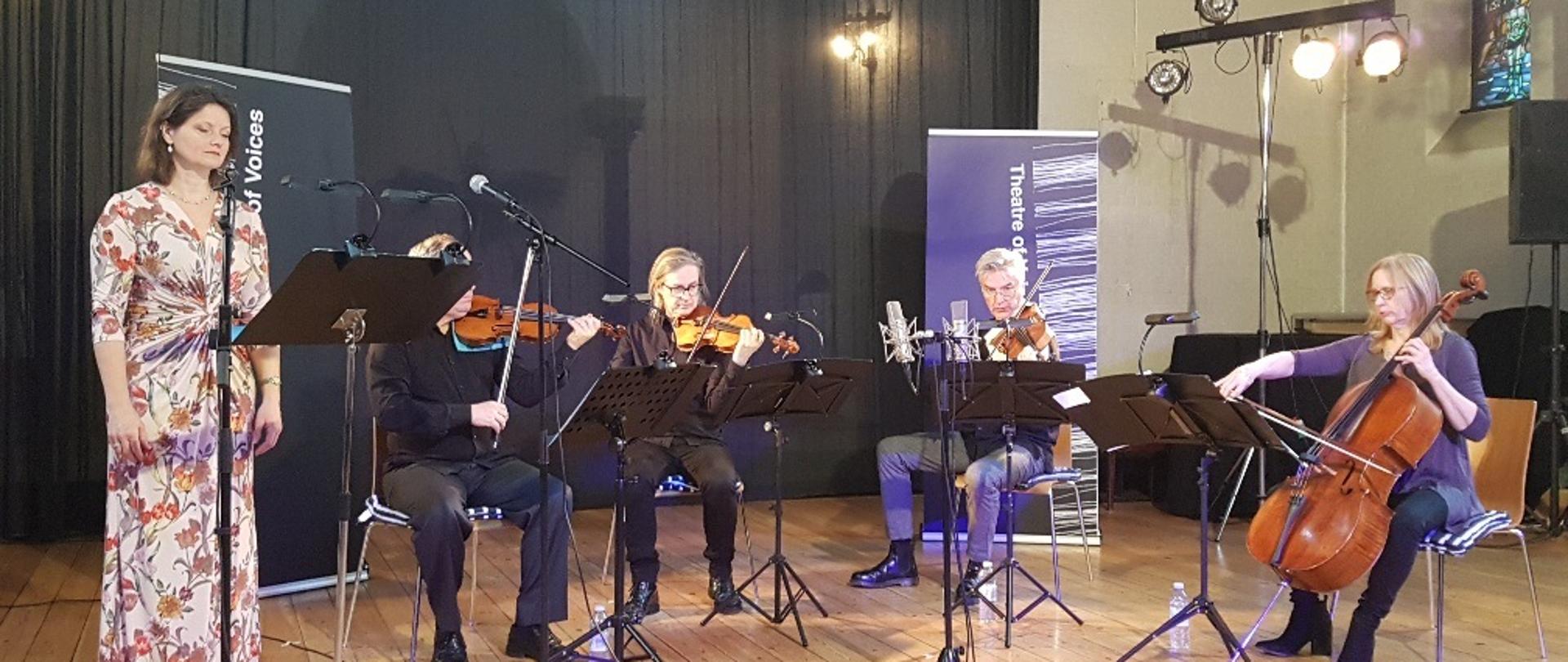 Zagajewski in music - zespół Theatre of Voices i The Smith Quartet