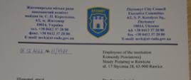 List od burmistrza Żytomierza