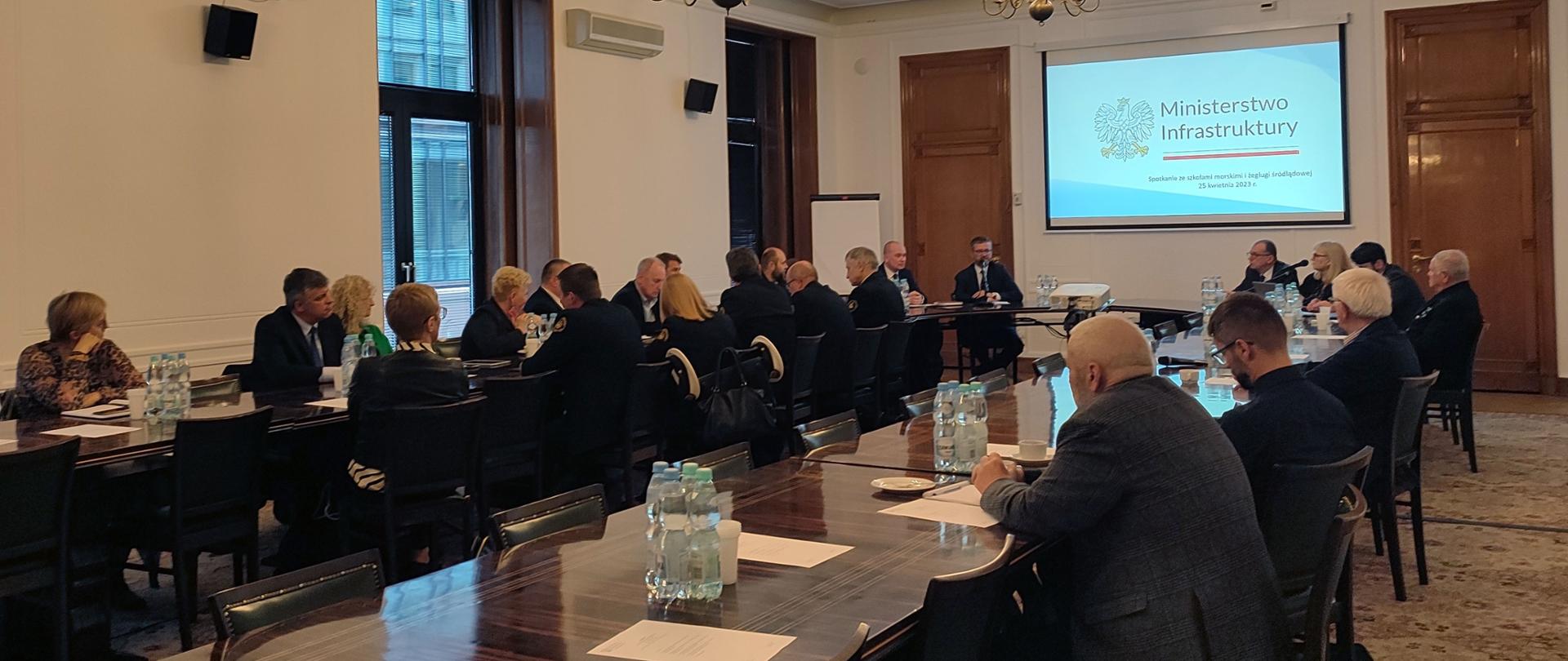 Spotkanie ze szkołami morskimi i żeglugi śródlądowej