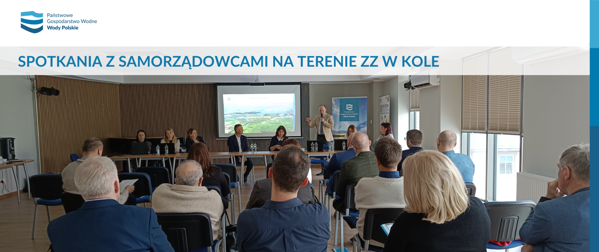 Spotkania z samorządowcami na terenie Zarządu Zlewni w Kole