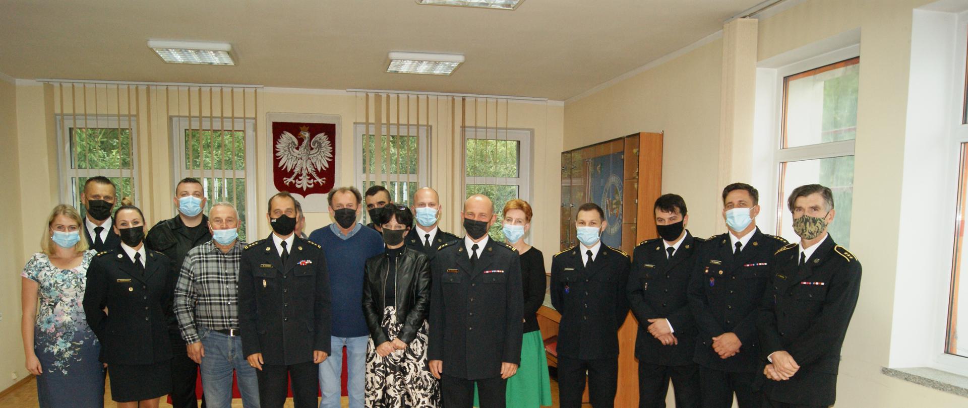 pożegnanie Pana Ryszarda Stępnia z wydziału kwatermistrzowskiego