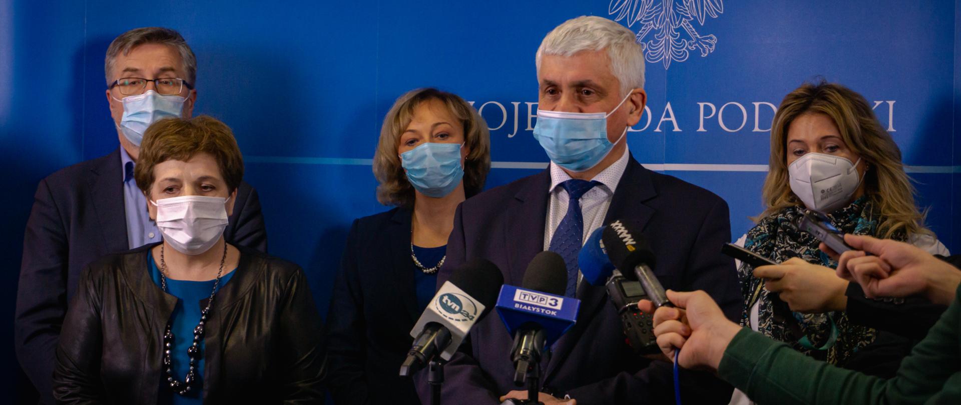 Posiedzenie Wojewódzkiego Zespołu Zarządzania Kryzysowego: trudna sytuacja epidemiczna w regionie