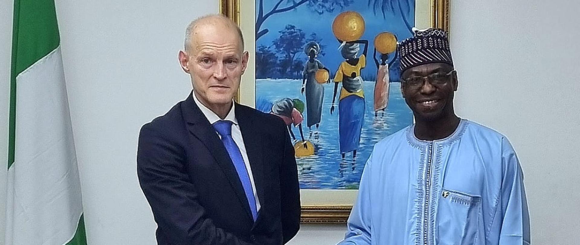 Deputy Minister Wojciech Zajączkowski visits Nigeria