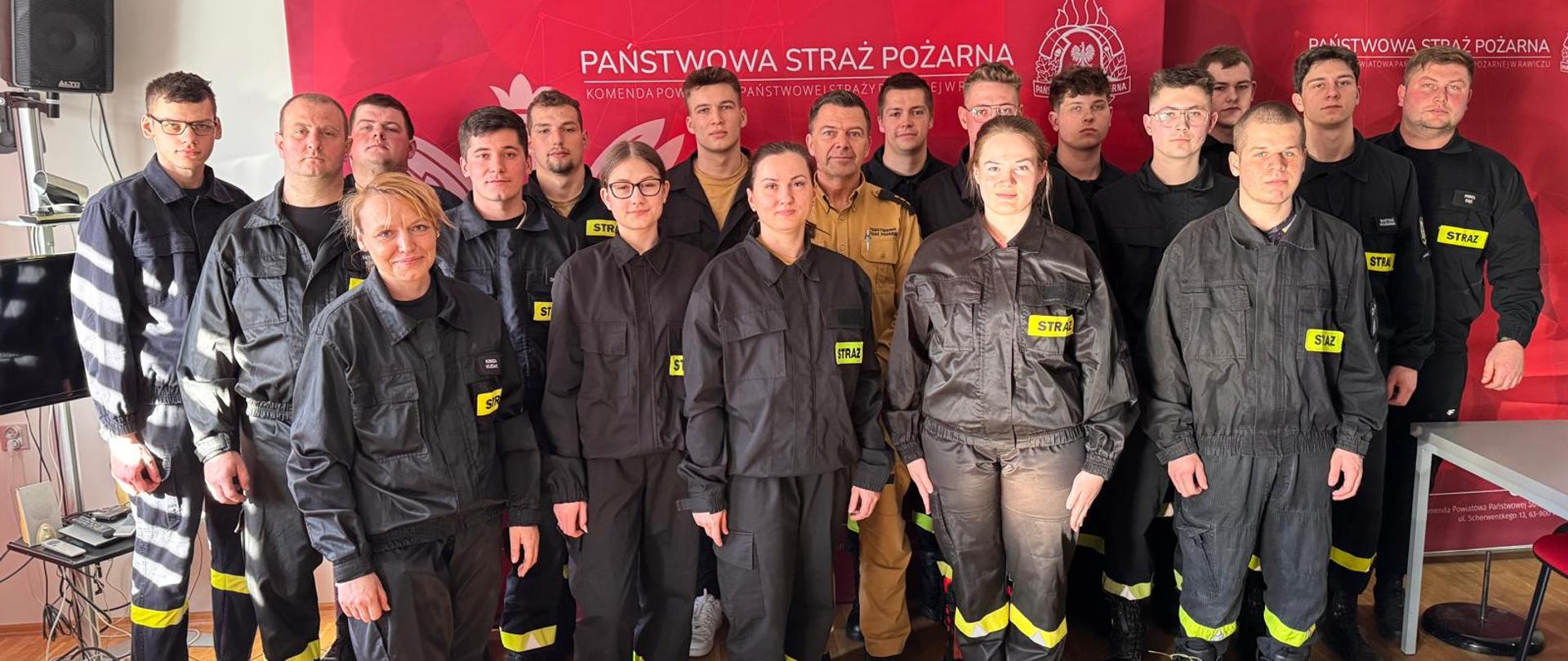 Inauguracja kursu kwalifikowanej pierwszej pomocy dla strażaków OSP