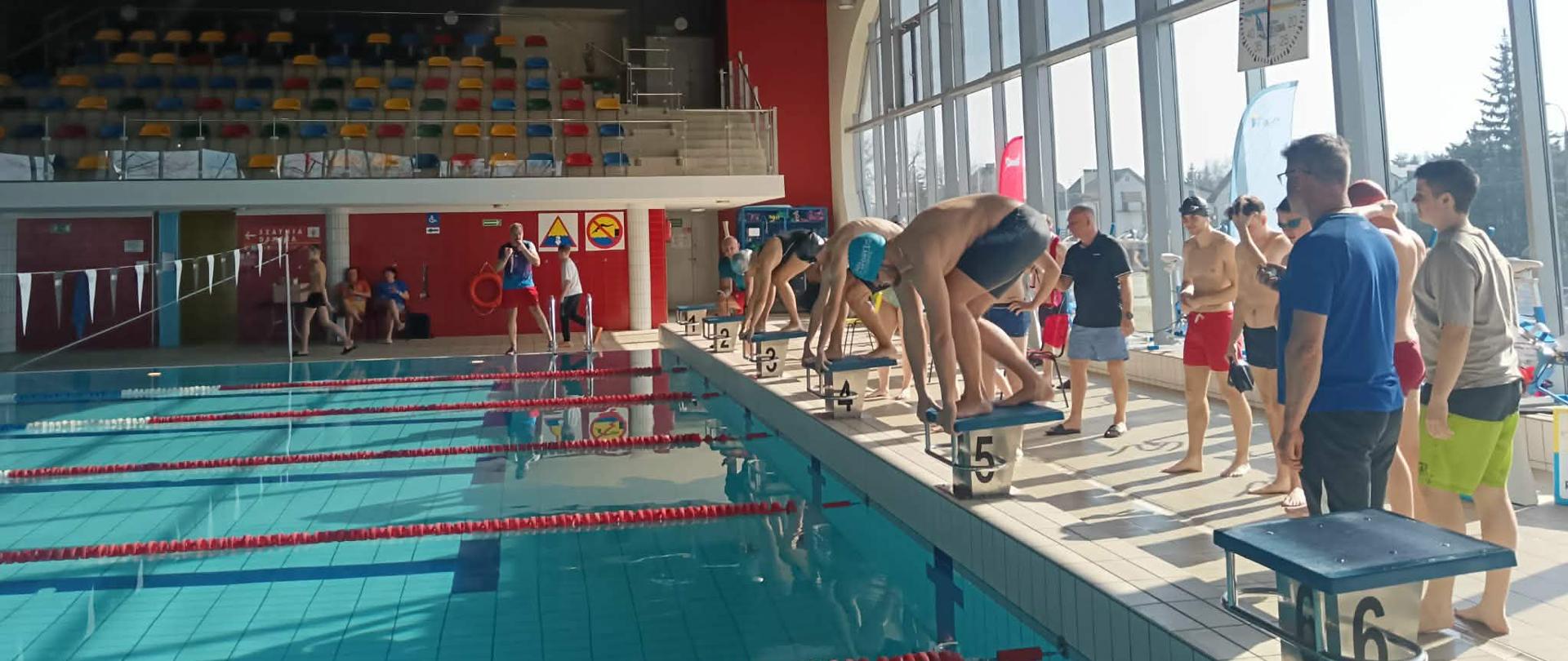 Powiatowych Igrzysk Młodzieży Szkolnej w pływaniu