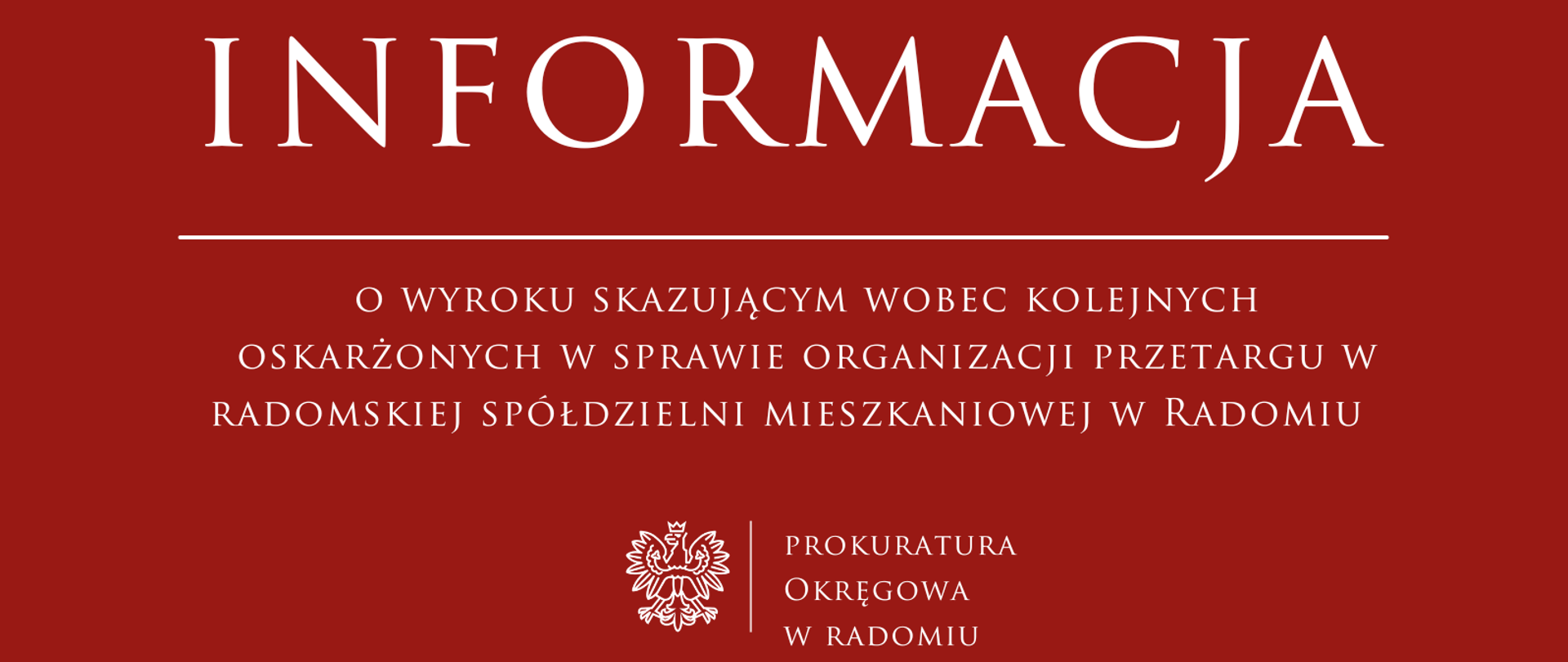 Wyrok pozostali oskarżeni RSM