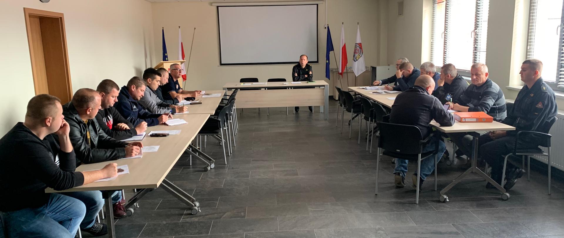 Odprawa szkoleniowa dla naczelników OSP