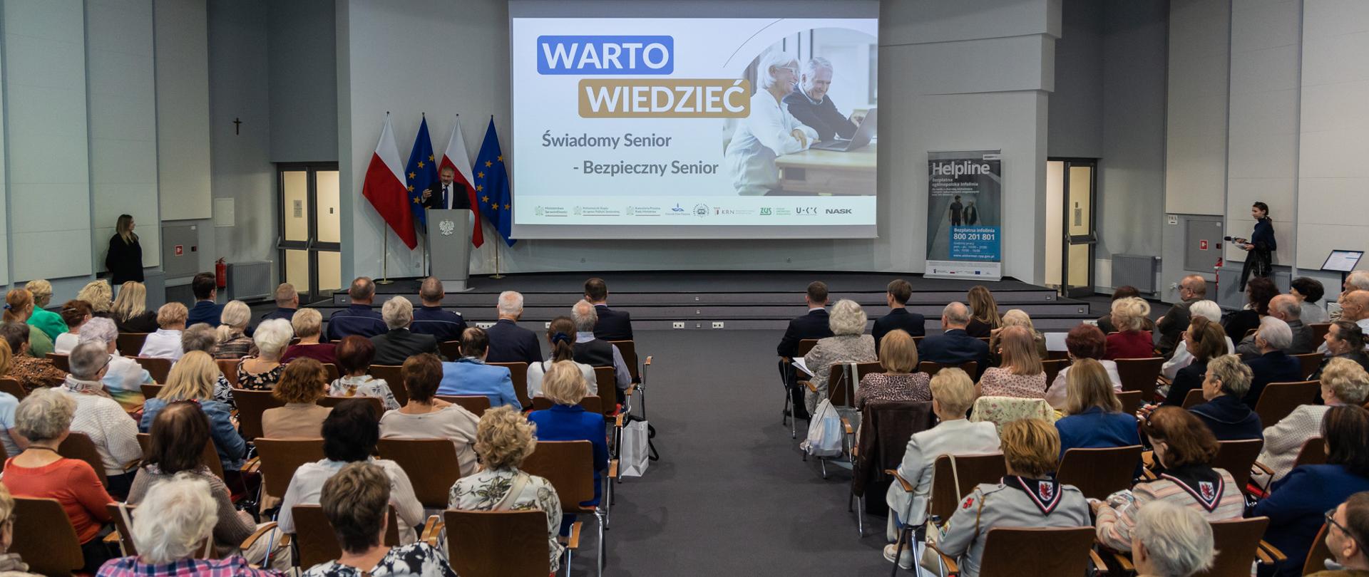 Inauguracja programu „Świadomy Senior – Bezpieczny Senior” w Bydgoszczy