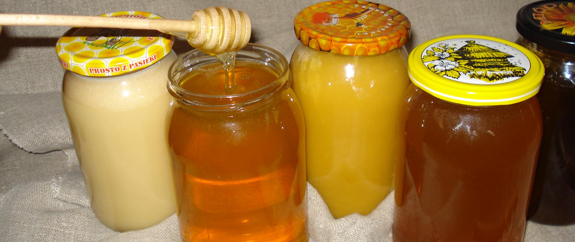 Miody z doliny rzeki Bzury
